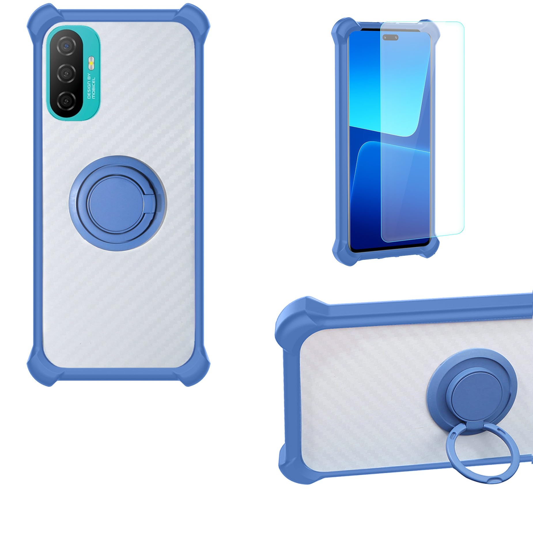 Collana per Sony Xperia XA2 Plus catena metallo col. oro Custodia Cover