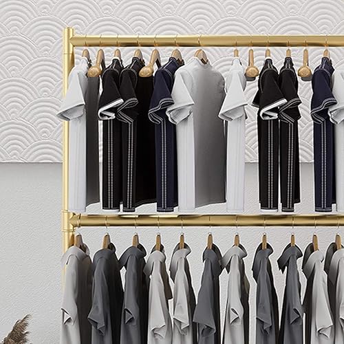 Miniatura 2 de Estante de ropa móvil de pie de 2 capas, estantes organizadores multifuncionales para el hogar, ahorro de espacio