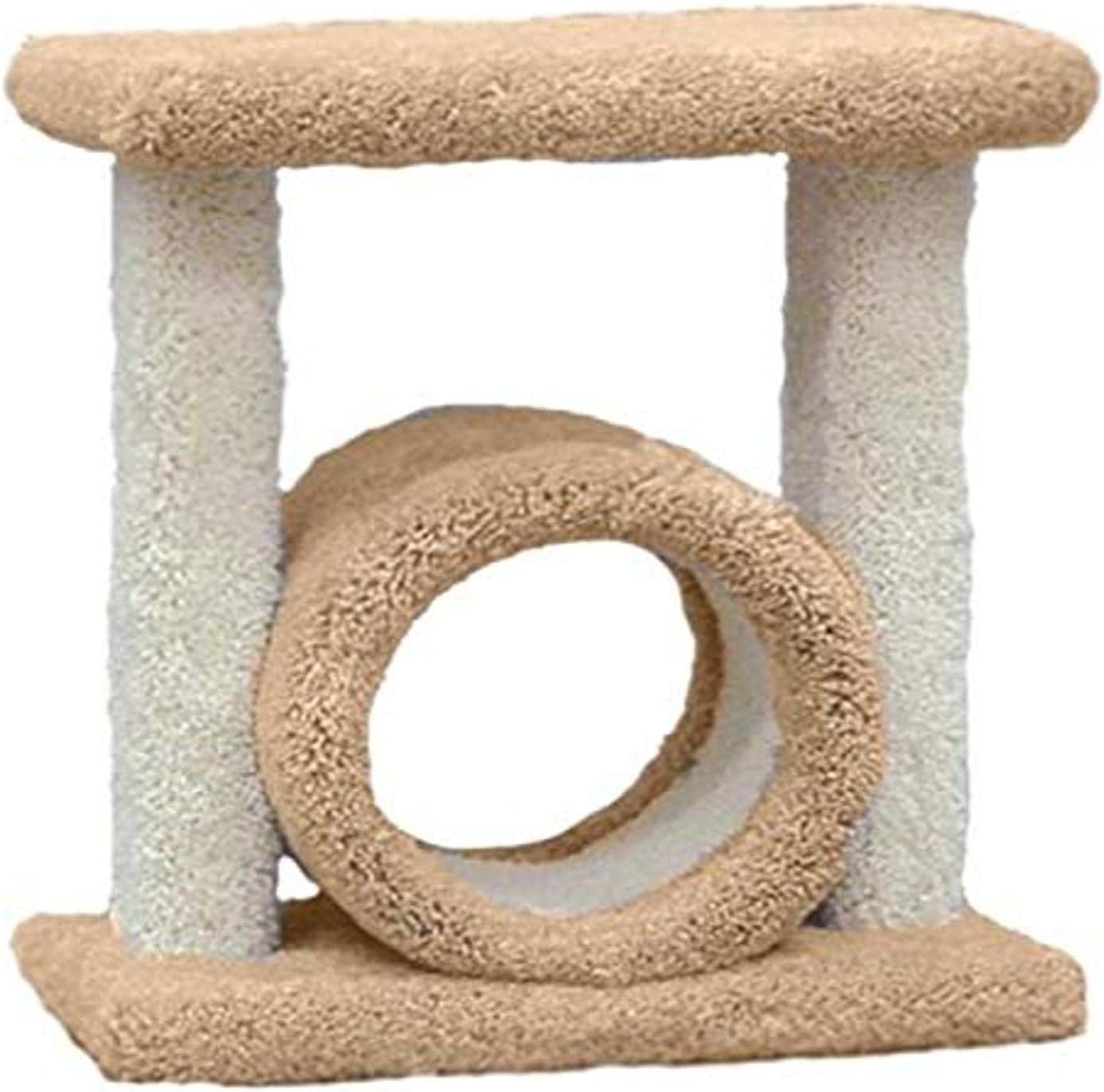 Classy Kitty 17" Play Tunnel with Shelf 10.8x19x17