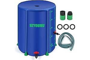 53-Gallon Portable Collapsible Rain Barrel