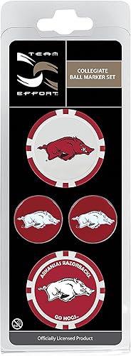 Vista 50 de Team Effort Juego de marcadores de bola universitaria