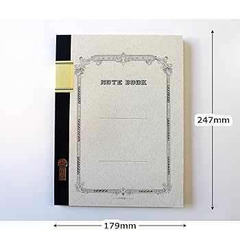 黒 A5サイズ ノート 100ページ Amazon.co.jp: ツバメノート ノート B5 横罫 8mm×28行 100枚