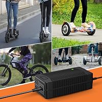 ZIMAOER Univerzális Elektromos Roller Töltő 48V 54.6V 2A - 6 Csatlakozóval E-Roller, E-Bike és Hoverboard Akkumulátorokhoz - EU Adapter 8