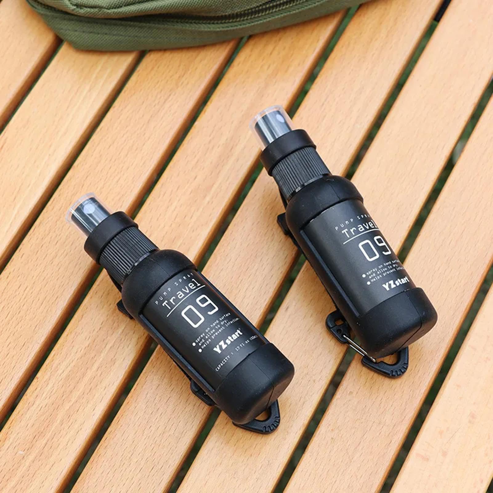 Amazon.co.jp: スプレーボトル アウトドア 携帯用スプレー 50ml 小型