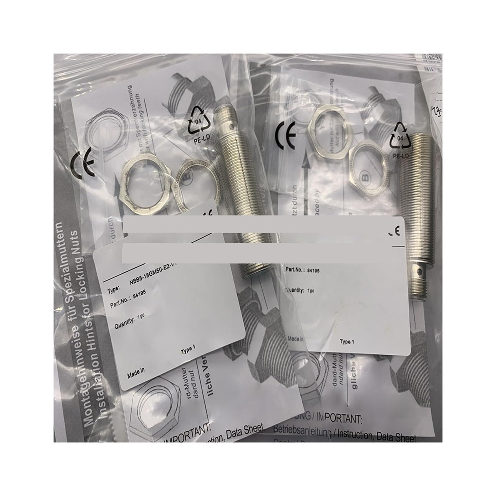 Capteur NBB5-18GM50-E2-V1 pour détection inductive de précision M18 - 6