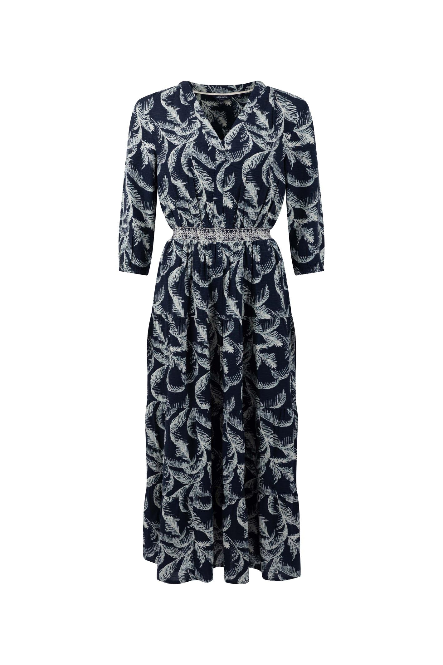 Weird Fish - Women's - Maxi Dress - Size 20 - Dark Blue