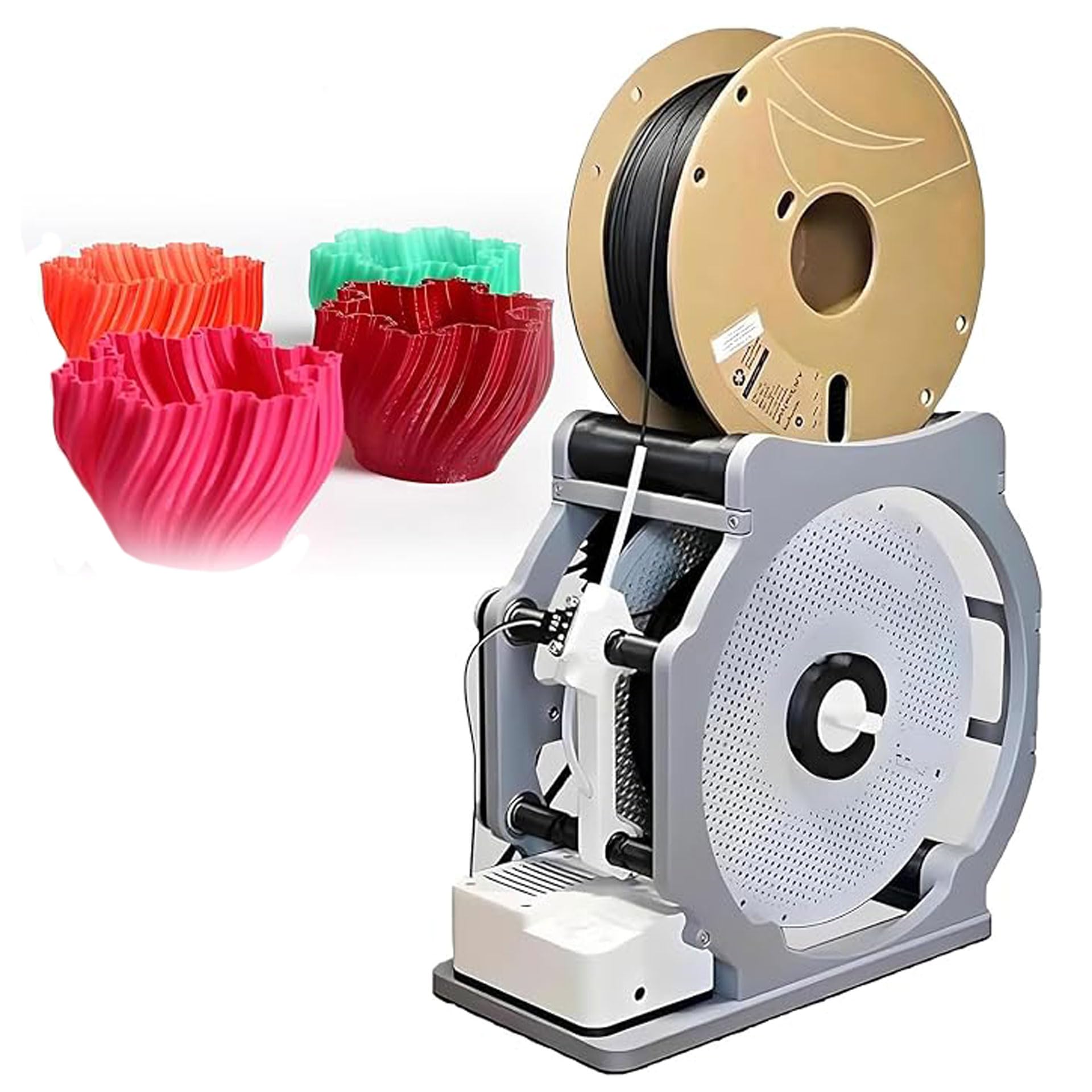 Sghjuy Au Standard Auto 3D Filament Respooler With Smart Start & Stop ,32X30x19cm