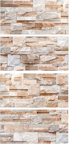 Miniatura 6 de MagiDeal 4x 3D Brick Wallpaper Faux Brick Wall Stickers Waterproof DIY Faux Textured Bricks Decals Brick Wall Panels for Kitchen Backsplash Playroom