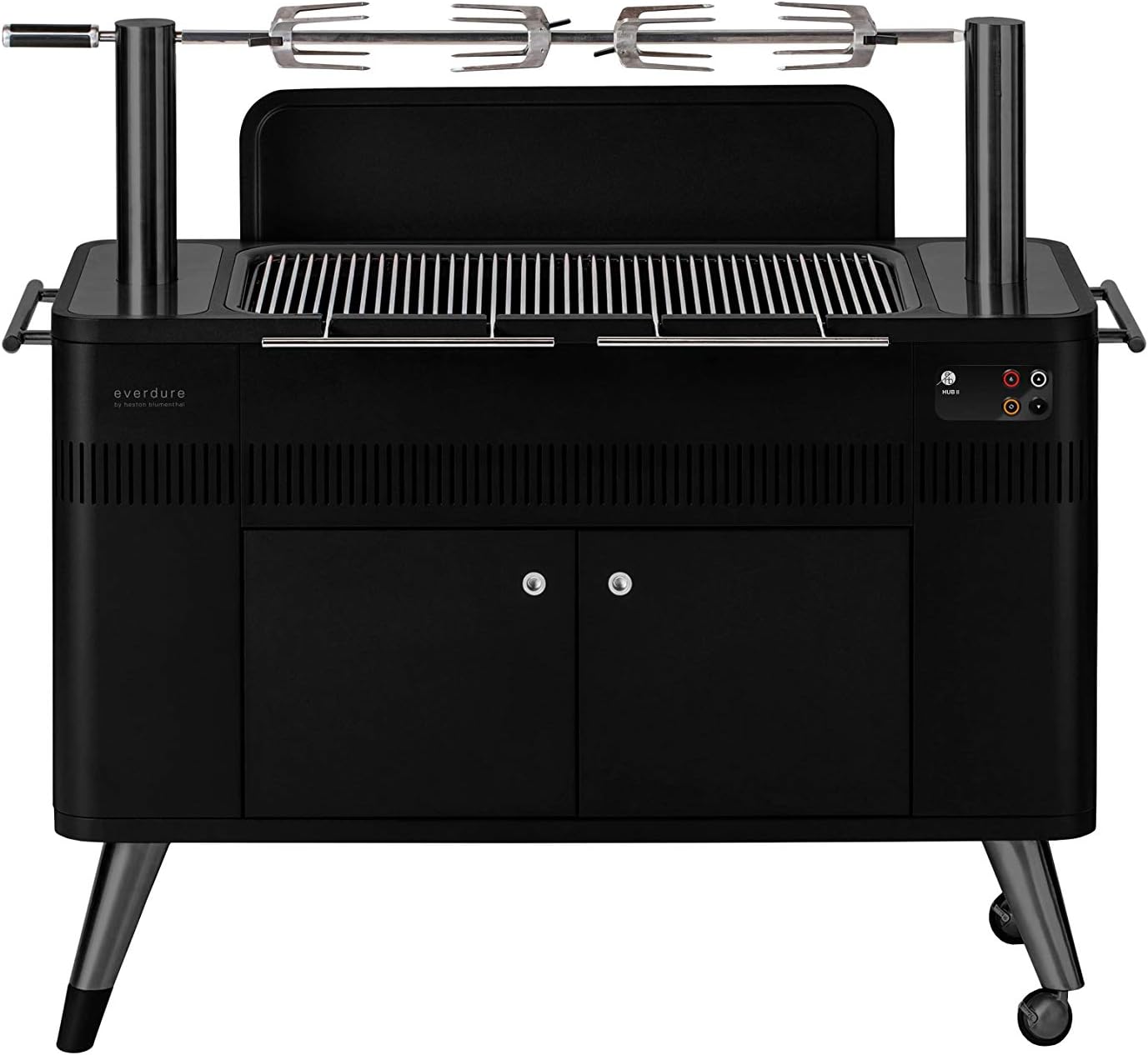 charcoal outdoor grills with rotisserie