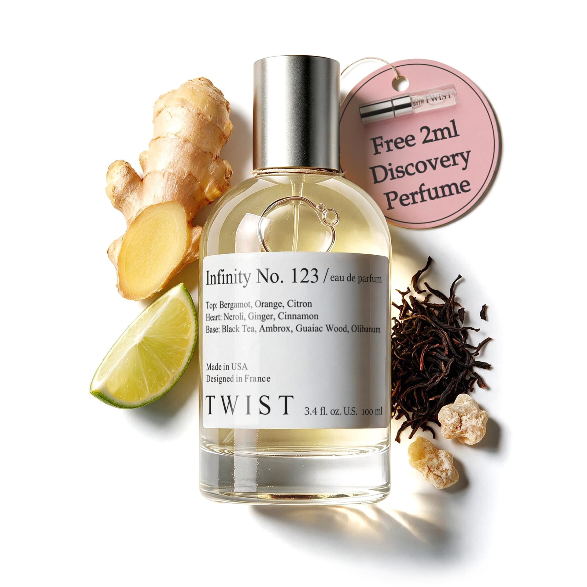 Twist Infinity No. 123 Perfume for Men Inspired by Lo. V. Imagination