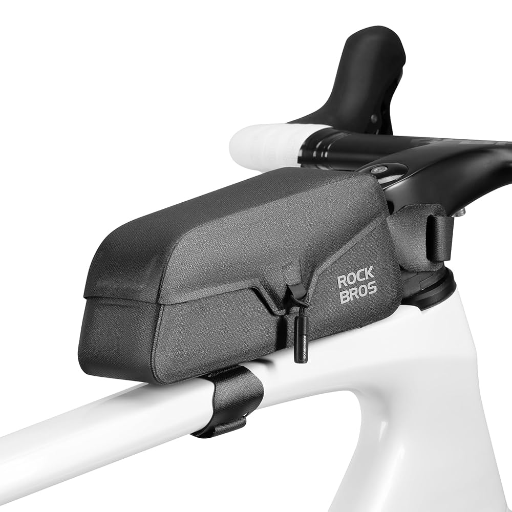ROCKBROS Bike Frame Bag with Magnetic Flap Top Tube Bike Bag
