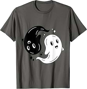 Amazon.com: Chinese Ying Yang Black Ghost White Ghost