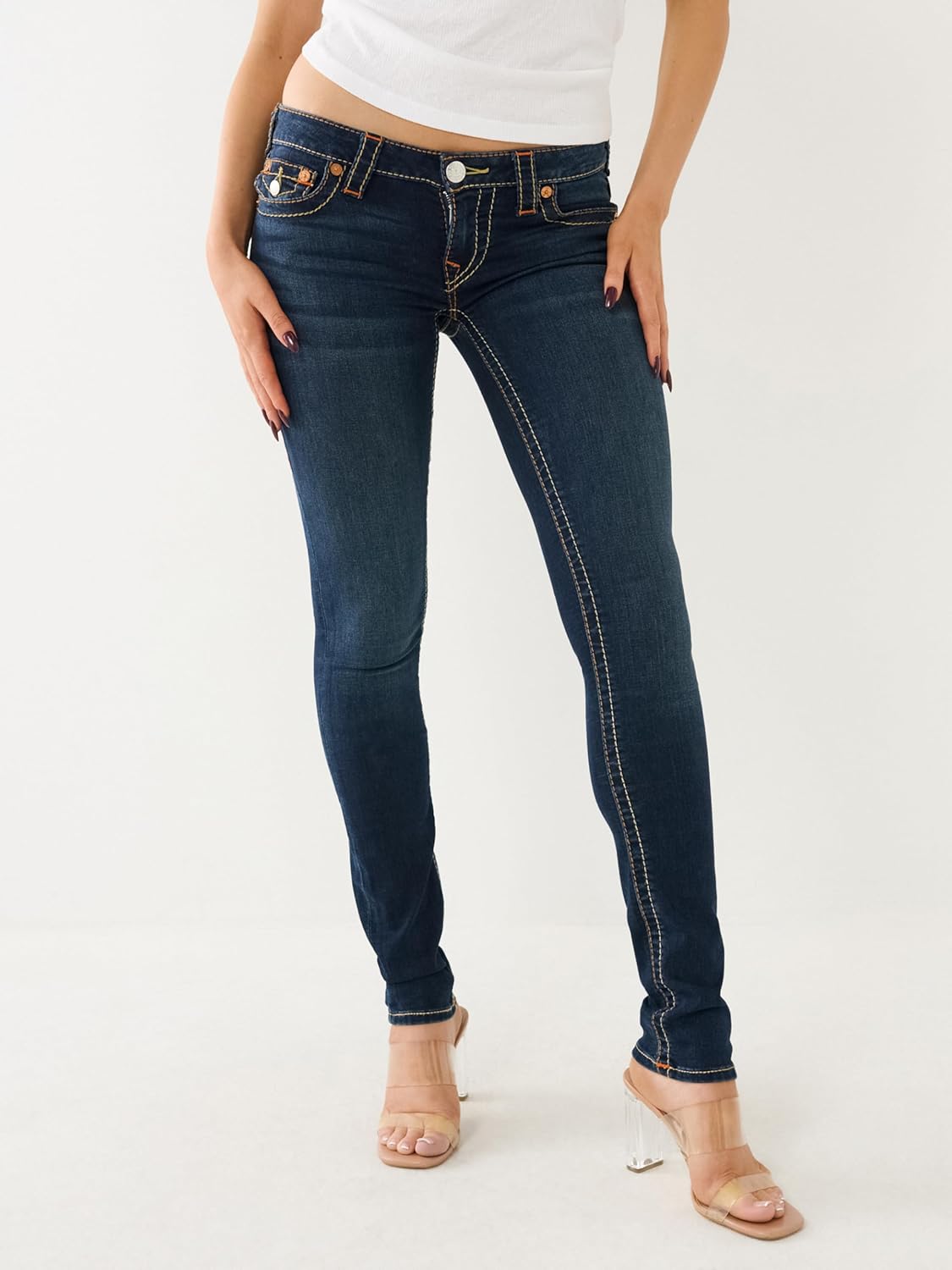 True Religion womens Stella Low Rise Skinny Jean - Image 7