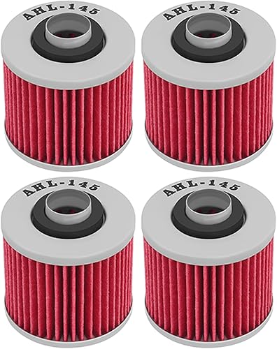 Miniatura 8 de AHL 2 pack 145 Oil Filter Compatible with Yamaha XVS1100 V-Star 1100 1999 XV750 Virago 747 1992-1999 Xtz660 660 1991-1999 Szr660 660 1996-1998 XV250