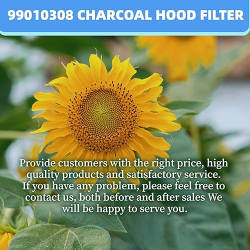 Miniatura 6 de S99010308 Filtro de repuesto de carbono compatible con Broan QS WS BPSF30 GE WB02X10707 Filtros de carbón para campana extractora sin conductos de