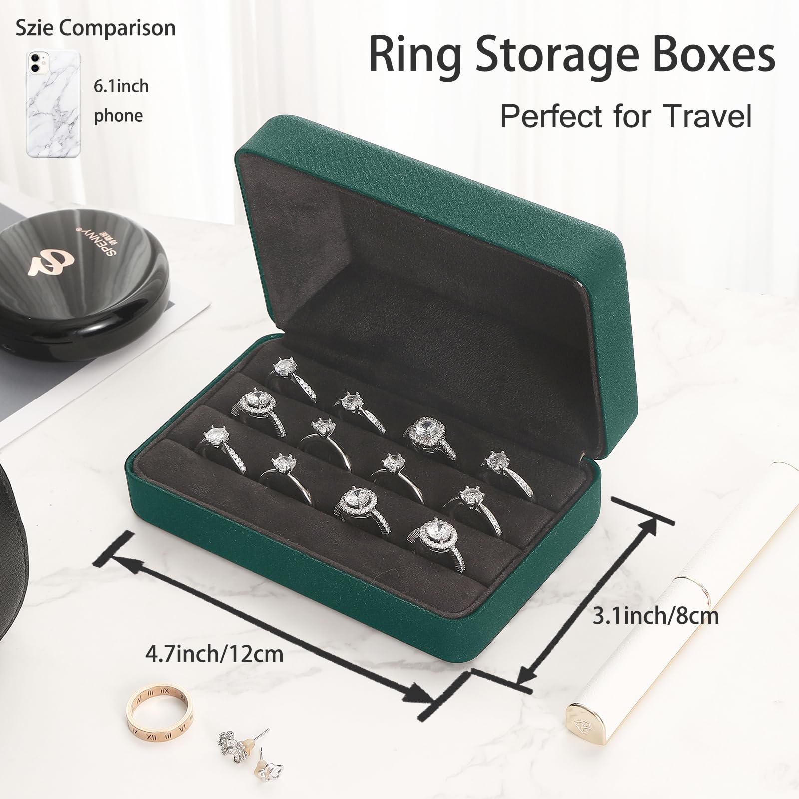 Jewelry Box Extra Small リングケース Jewelry Box Extra Small リングケース
