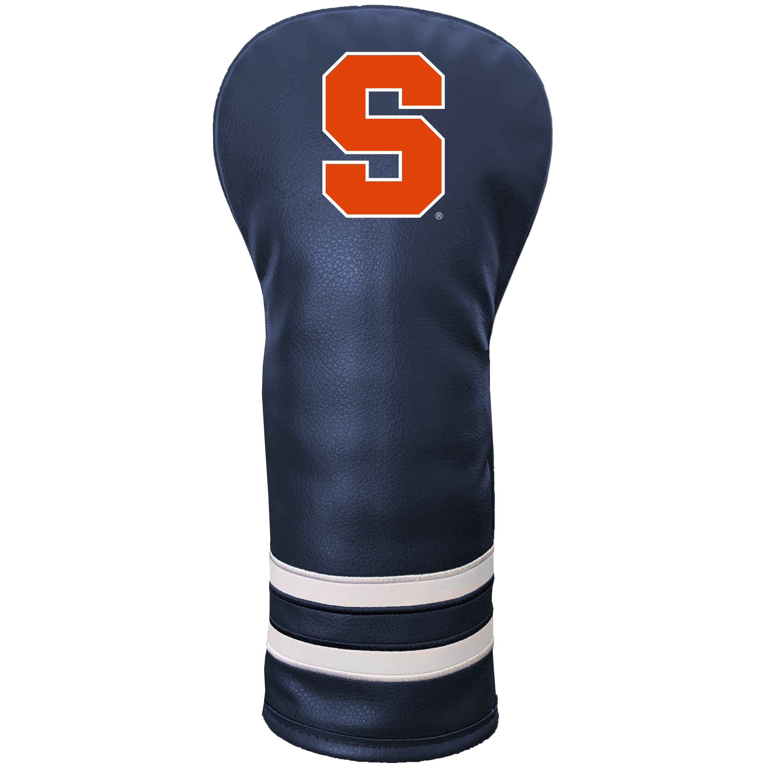 Team Golf NCAA SYRACUSE Vintage Fairway Headcover (Color) - Printed Team Golf NCAA Vintage Fairway Headcover (Printed), Fits All Fairway, Hybrid and Utility Clubs