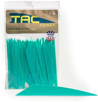 TAC Vanes Driver Hybrid Vanes, Vanes for Archery Bowhunting and Recreational Shooting