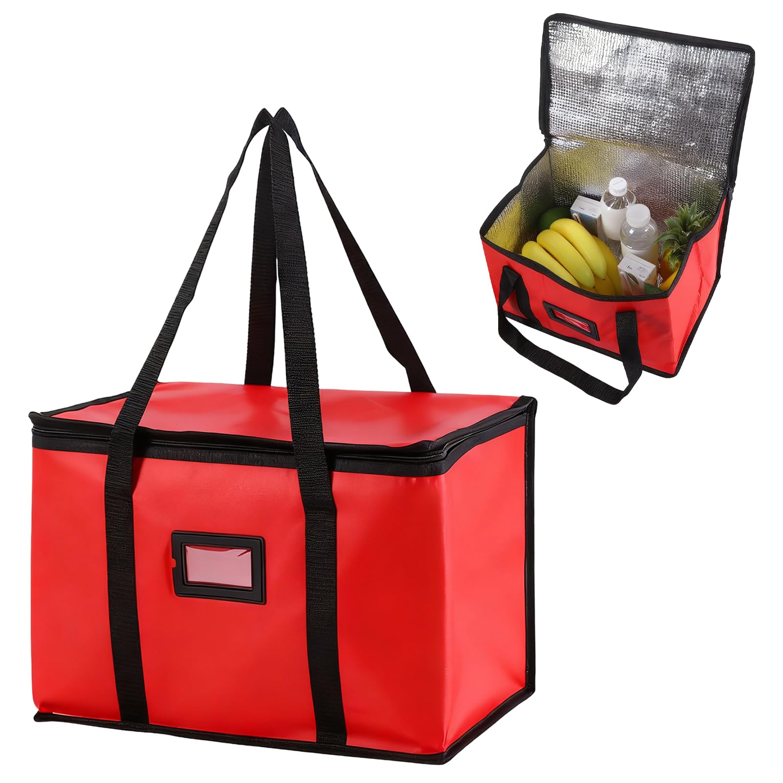 Food Delivery Bag, 70L Insulated Thermal Bag 52 * 35 * 39 CM