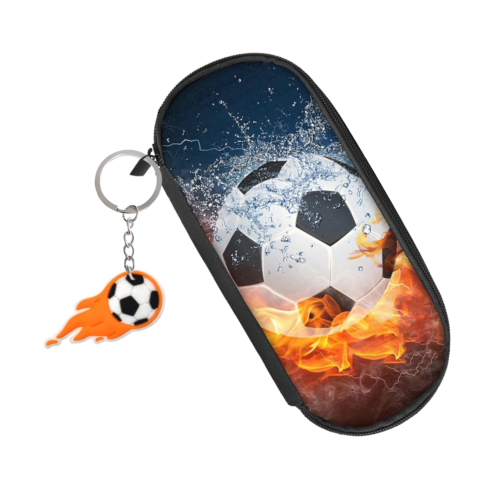 UJBVCX Pencil Case Large Capacity Pencil Pen Bag mit Keyring for Students