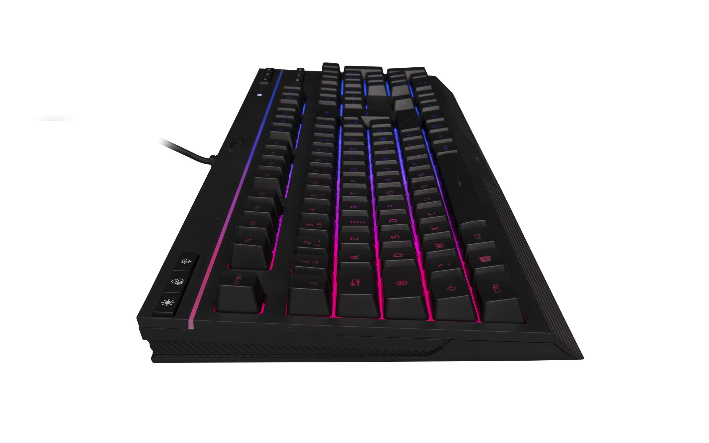 HyperX Alloy Core RGB, Tastiera da Gaming Cablata, 6 Effetti di Luce e 3 Livelli di Luminosità, Telaio di Plastica Rinforzata, Tasti Morbidi e Silenziosi, Resistente all'Acqua, Blocco Tastiera, Nera