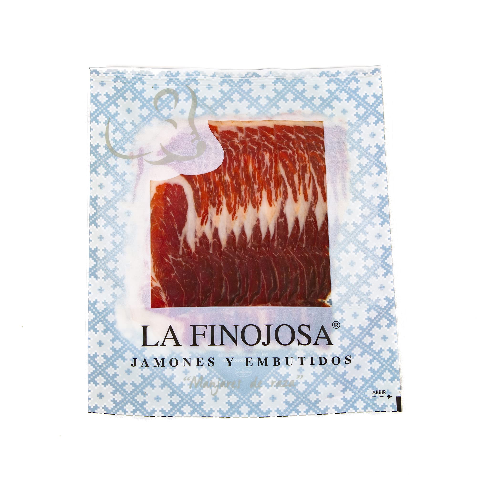 Paleta Reserva Loncheada - 5 Sobres de 100 g - Mínimo 16 Meses de Curación - Paletilla de Jamón - Aroma Intenso y Agradable - Sabor Dulce y Poco Salado - Envasado al Vacío - La Finojosa