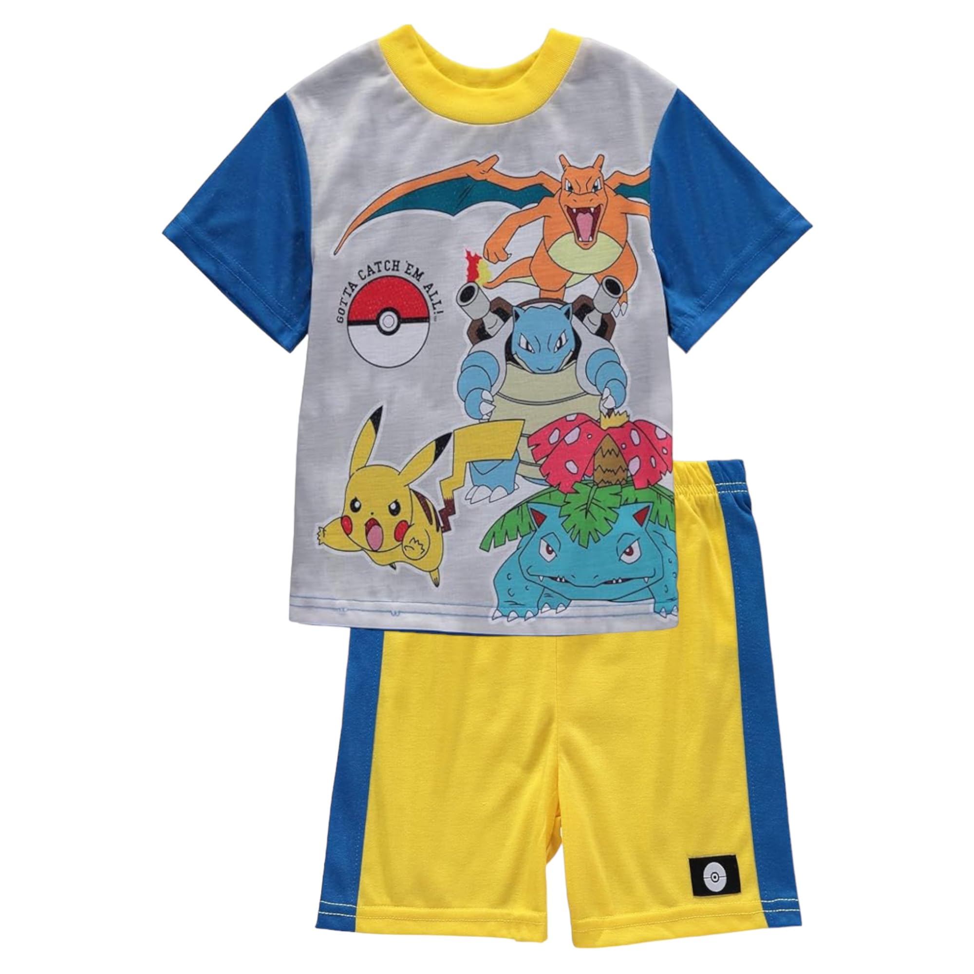 PokemonLittle/Big Boys' Pajama Set