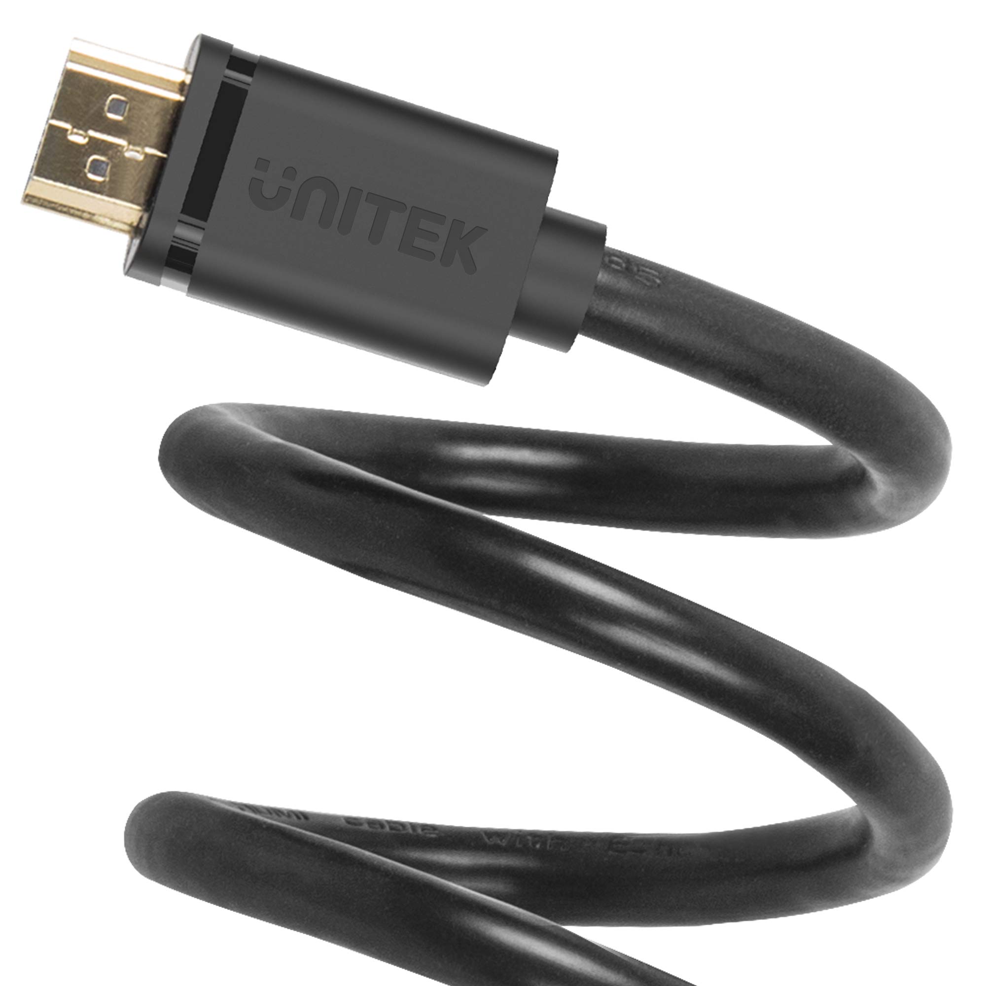 UnITEK HDMI 2.0 Kabel (0,5 M) | 4K @ 120 Hz, Vergoldete Stecker, 100% Kupfer | Ideal Für Gaming, 4K-Filme & Zahlungsterminals