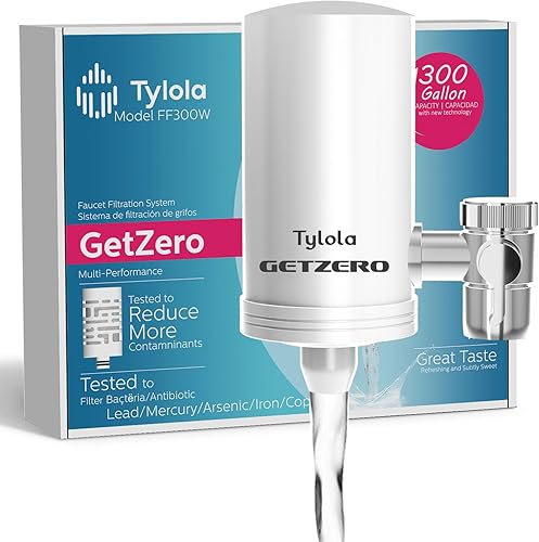 Filtro de agua para fregadero de cocina, purificador de agua certificado NSF de acero inoxidable, reduce el 99% de cloro, plomo, toxinas, impurezas disponible en Yaxa Costa Rica
