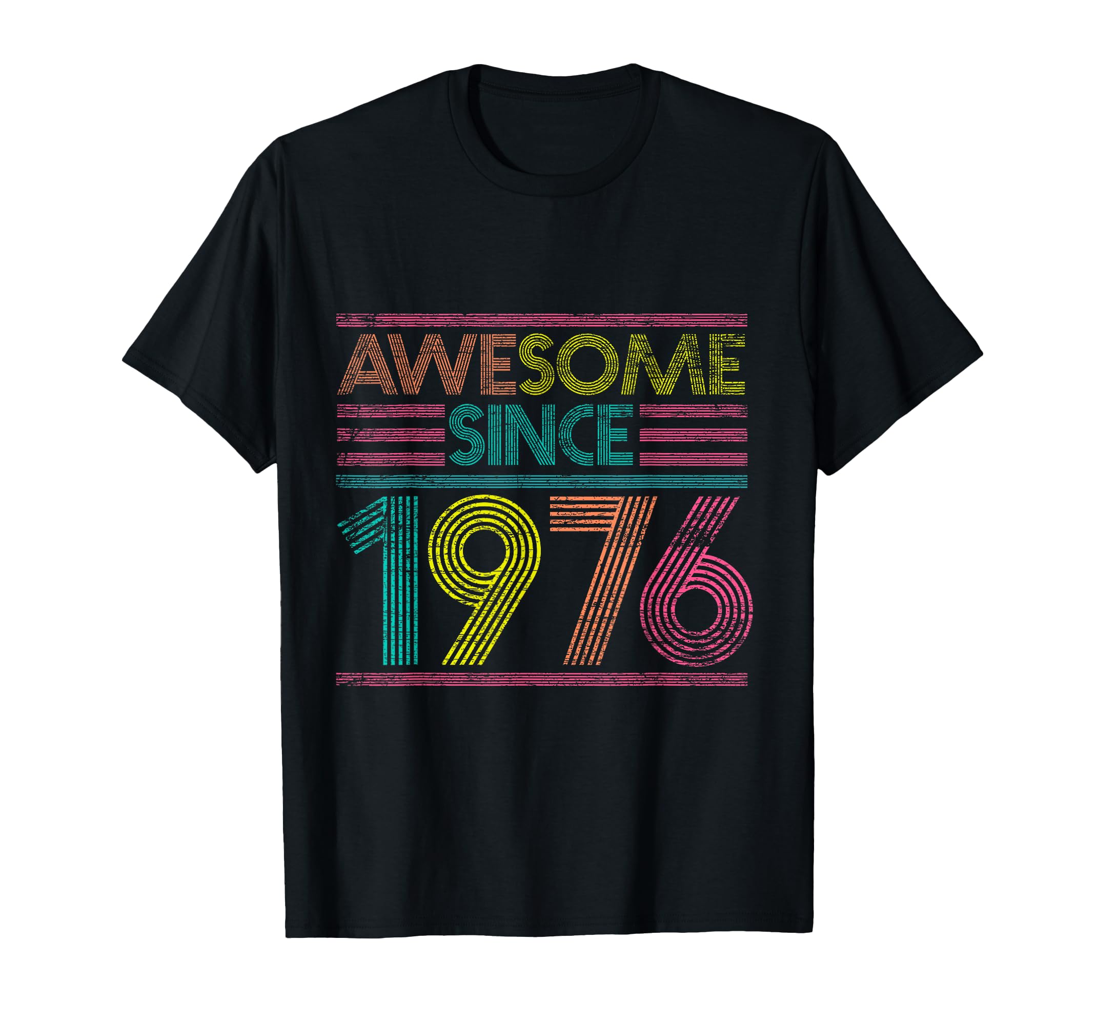 Awesome Since 1976 48th Birthday Gifts 48 Years Old T-Shirt