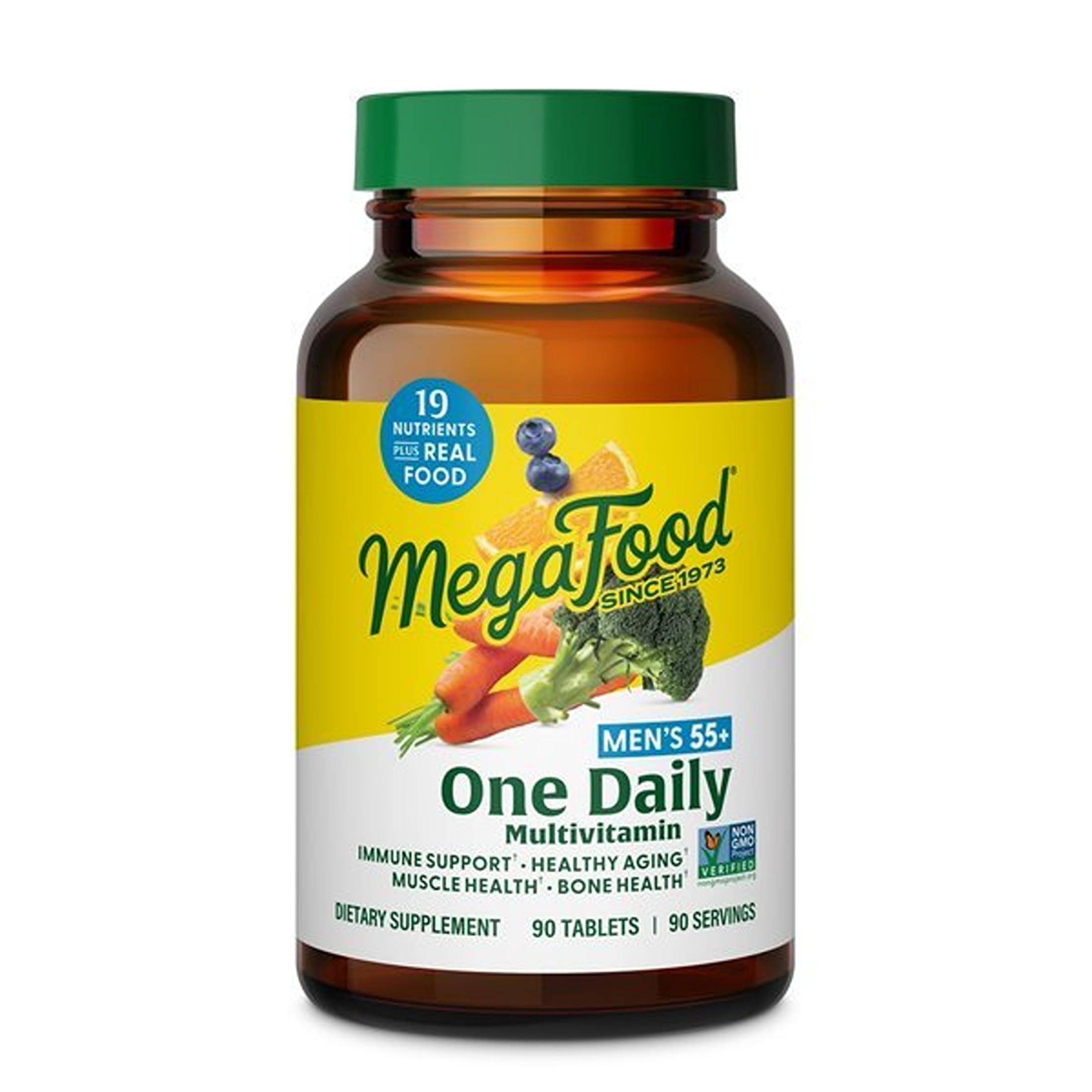 MegaFood One Daily Multivitamin for Men 55+ with 19 Nutrients, 60 Tablets — Amazon image 10