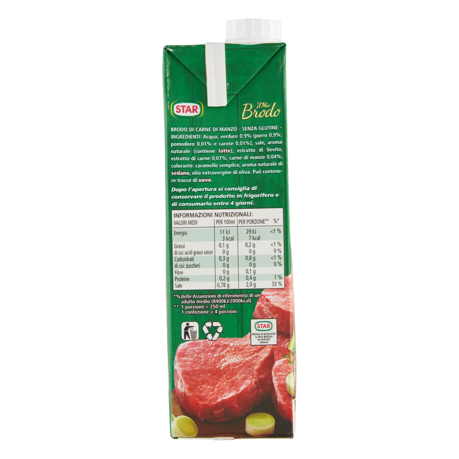 Star Brodo Pronto Manzo, 1L