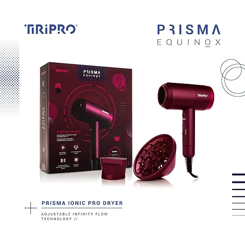 Miniatura 8 de TIRI PRO Prisma - Secador ultraligero, cepillo para soplar, secador de pelo, cepillo profesional de belleza para alisador de rizador, aplicable a