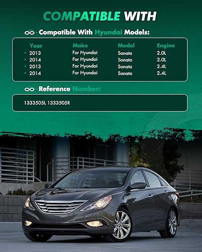 Vista 272 de SCITOO Puntales delanteros completos de resorte para Mercedes-Benz C230 08-09, para Mercedes-Benz C250 10-11, Mercedes-Benz C300 08-11