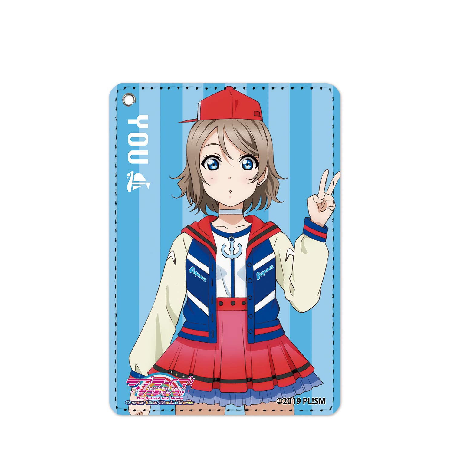 ラブライブ！サンシャイン!! Aqours 渡辺曜　パスケース 渡辺 曜 フルカラーパスケース Over the Rainbow [ラブライブ