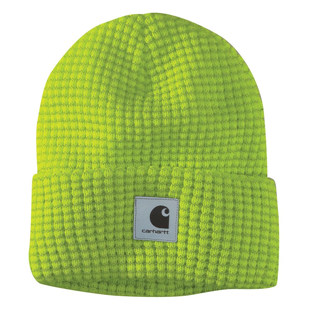Carhartt Herren Strickmütze mit reflektierendem Patch