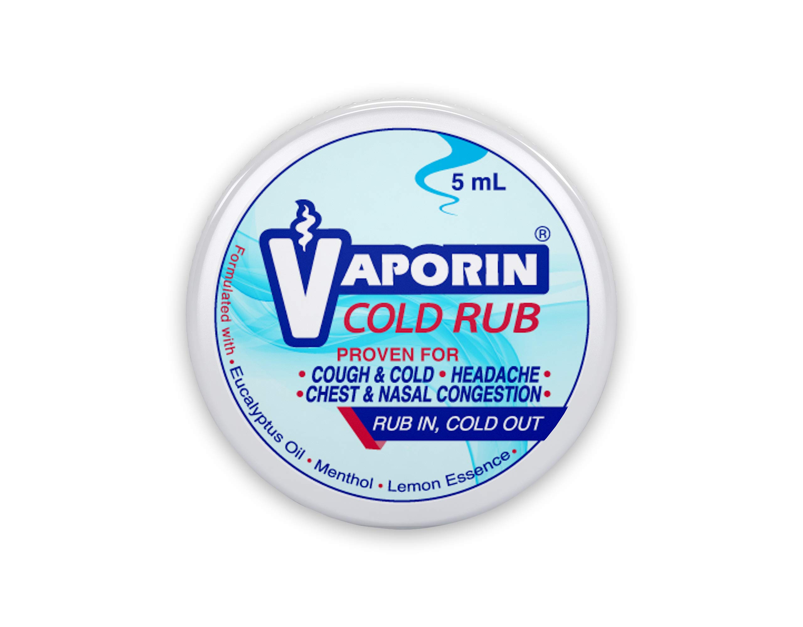 Vaporin Coldrub - 5mL (Pack of 12)