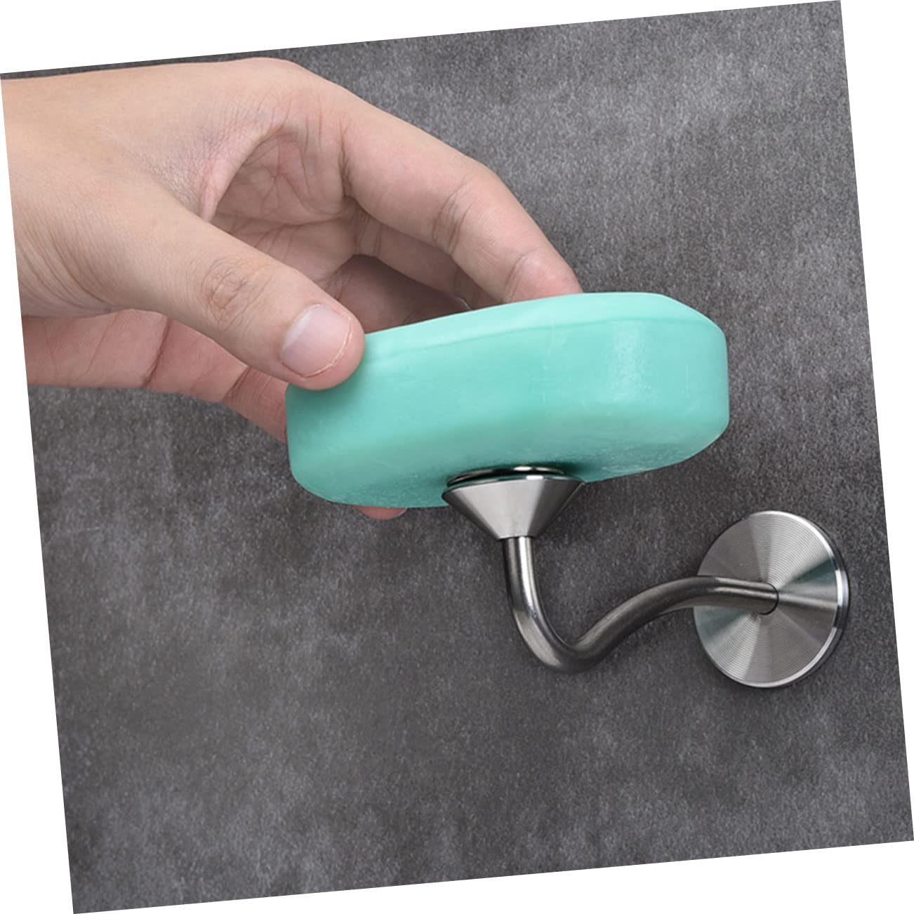Alipis 5 Set Di Portasapone Magnetici Portasapone Da Parete Da Parete Supporto Per Contenitore A e Facile Da Usare 4 Pezzi * 5