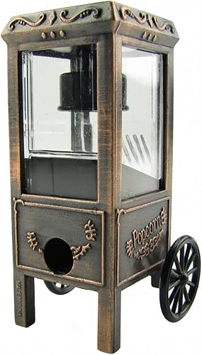 Miniatura 3 de Treasure Gurus - Máquina de palomitas de maíz en miniatura a escala 1:16, accesorio de diorama, sacapuntas fundidos a presión