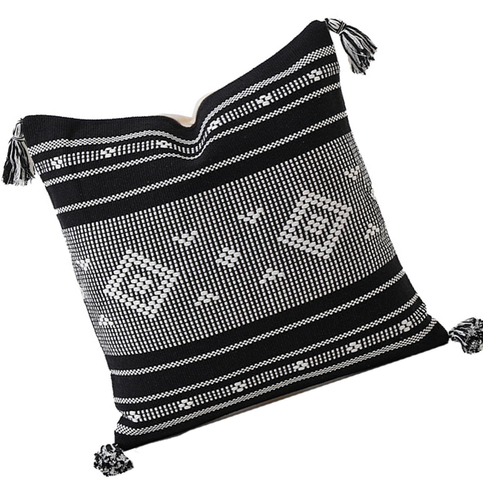 Tsophreniq Pillowcase Geometric Cotton Pillow Cover Washable Fabric Cushion Cover 45x45cm Living Room Decoration Sofa Pillow