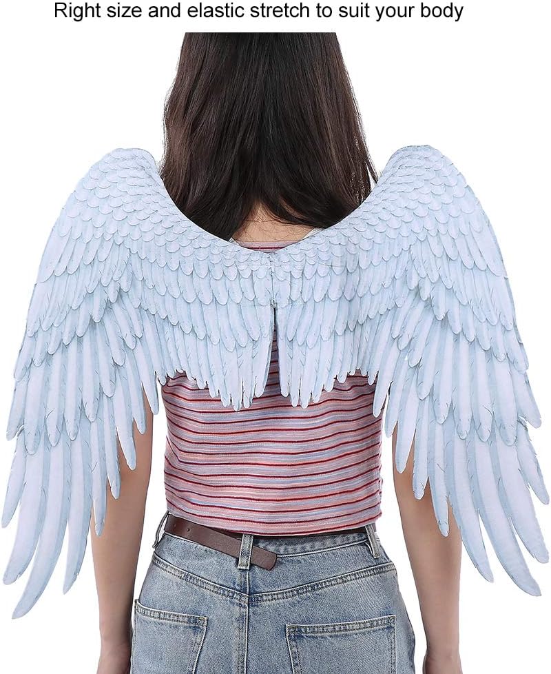 Large Wing Children Boy Girl Halloween Party Cosplay Costume Accessories Props White Children's Angel DS18002A