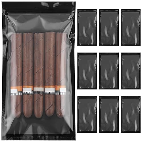 10 PCS Cigar Humidor Bags - 9.5' x 5.1' Hydration