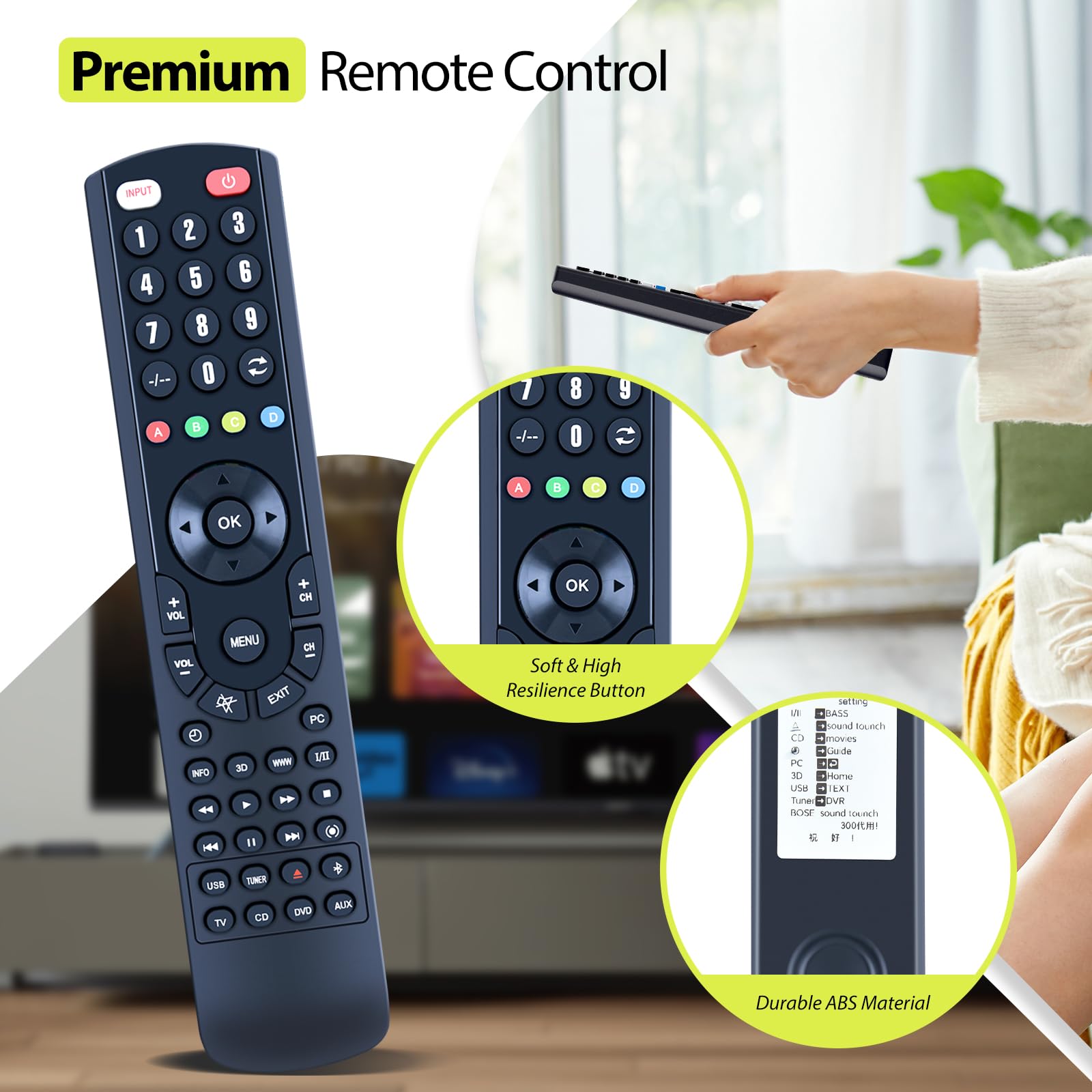 Telecomando di ricambio per Bose HI-FI Soundtouch 300 Soundbar