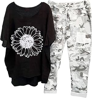 Womens Plus Size 2 Piece Travel Outfits 2024 Loose Cotton Linen Lounge Sets Summer Casual Jogger Sets Pants Suit