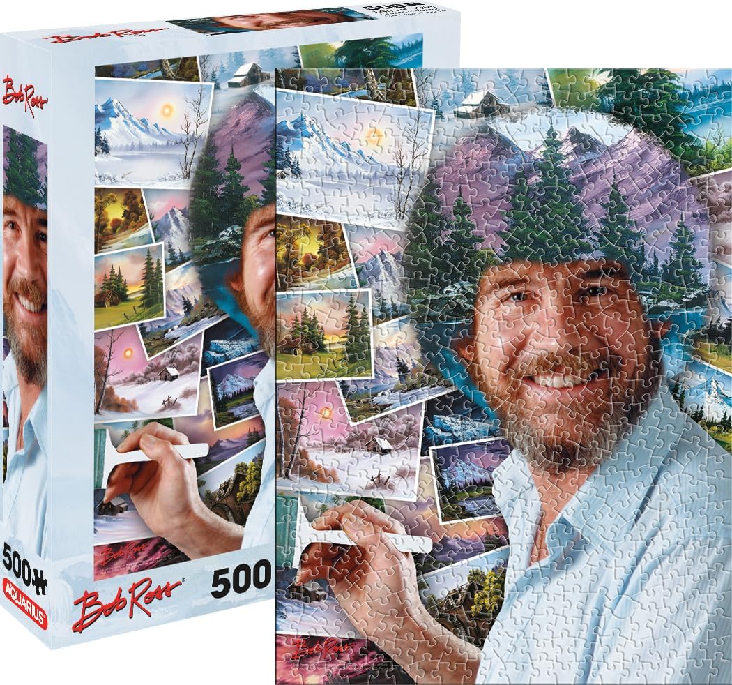 Tazza Bob Ross Aquarius 325ml - Ceramica Con Design Positivo Da Regalo