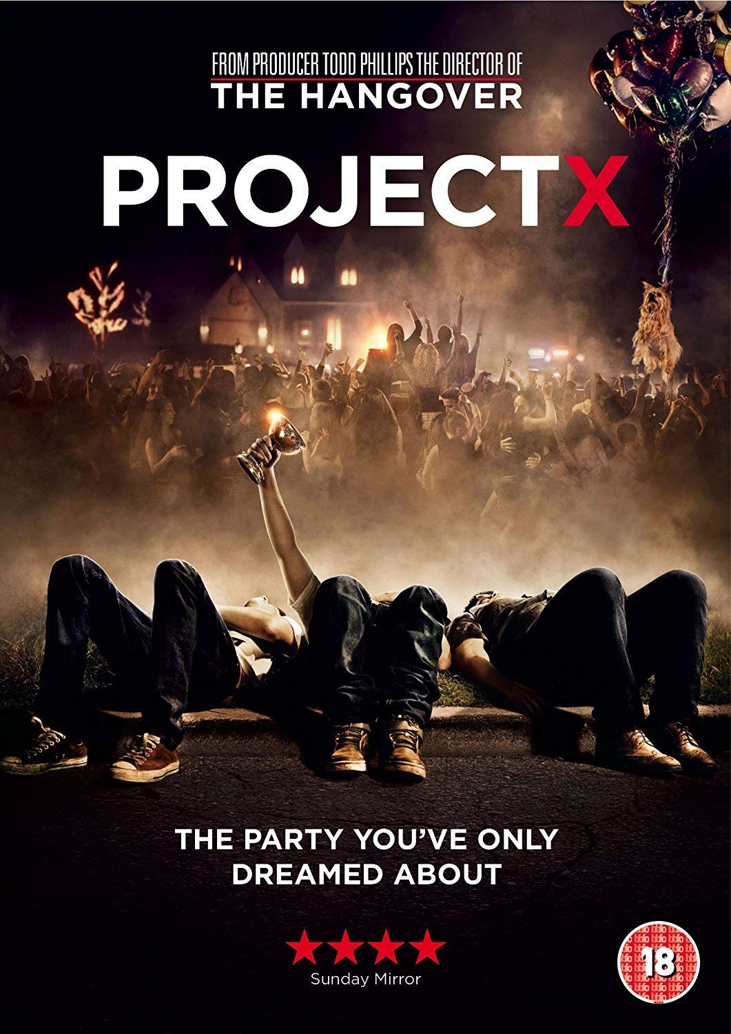 Project X DVD 2012 con Thomas Mann película original en formato físico para cinéfilos