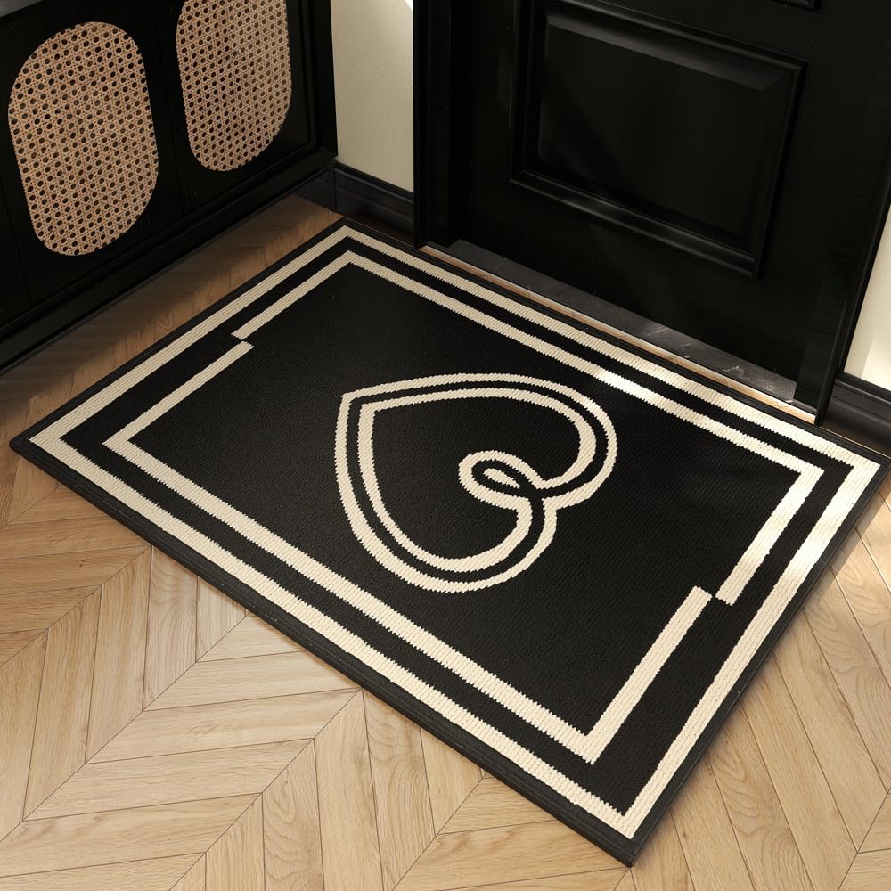 Artanchao Felpudo de Entrada,Felpudo Entrada Casa,Alfombrilla Antideslizante,Absorbente,Lavable a Máquina,Alfombra para Puerta Interior y Exterior,Pasillo,Puerta Trasera Delantera