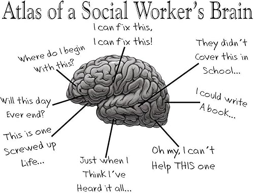 Miniatura 2 de CafePress Atlas Of A Social Workers - Taza de café de cerámica (11 oz)