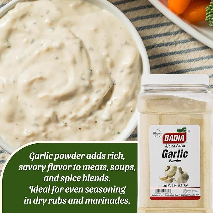 Badia Ajo en Polvo, 4 Libras – Condimento Premium para Cocinar miniatura 4