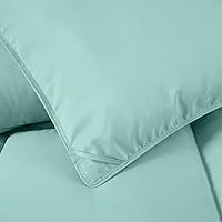 Vista 8 de Chezmoi Collection Edredón Alternativo de Plumón para Todas las Estaciones Tamaño King - Relleno de Microfibra Afelpada - Acolchado con Puntada